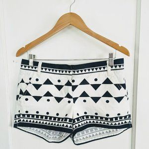 J. Crew Chino Tribal Print Short - Size 6